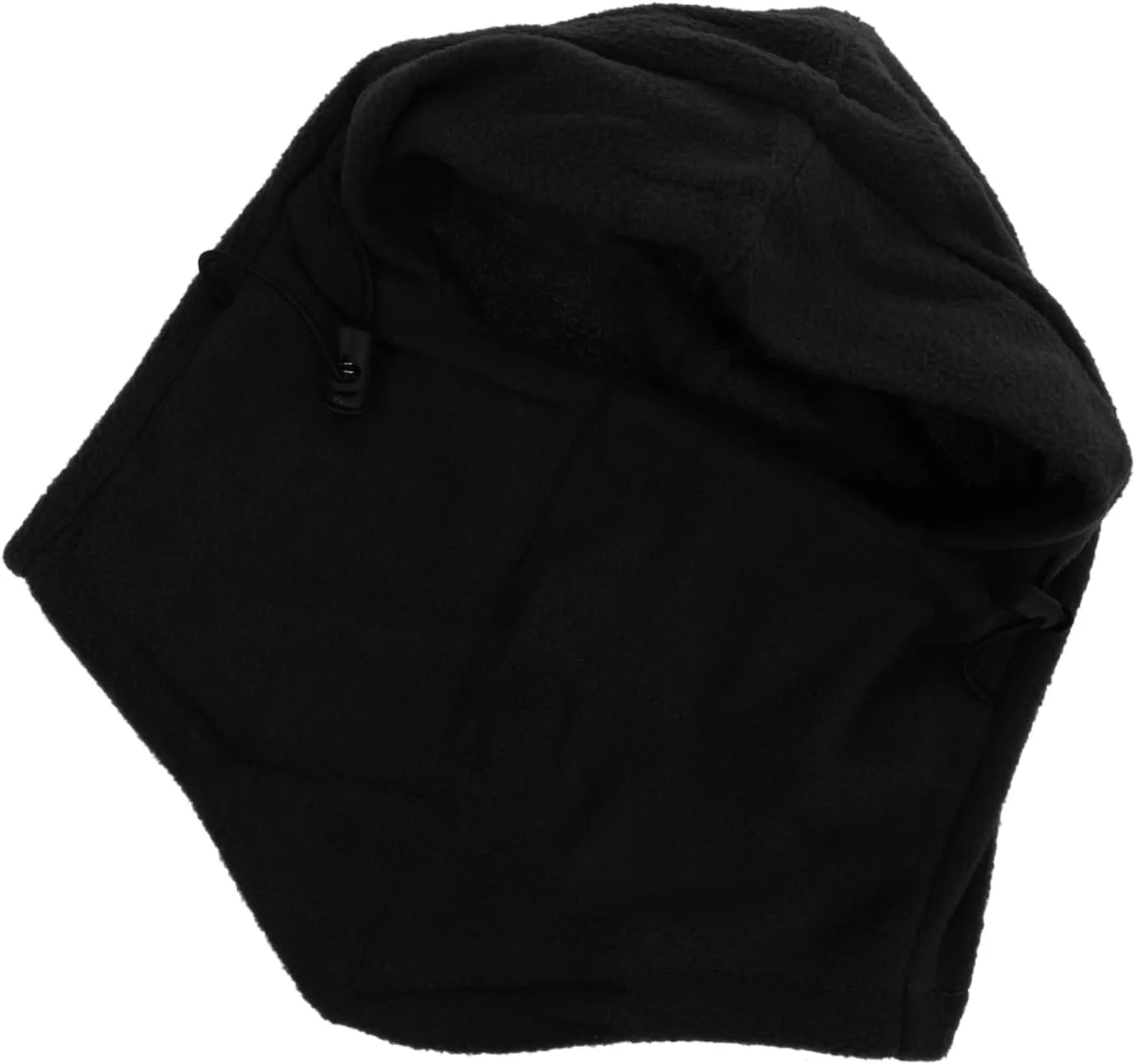 1pc Multi-Functional Windproof Fleece Hat Double Warm Mask Scarf for Outdoor Use Ergonomic Design Washable Reusable for Cold Weather Activities