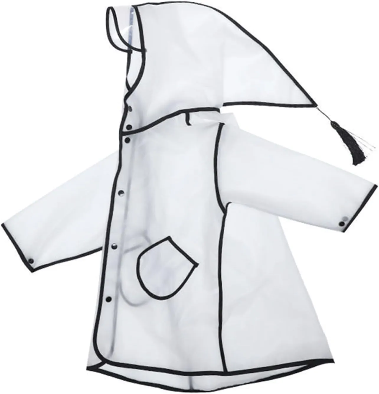 2025 Rain Wear Toddler Kids Windbreakers Rain Poncho Suit Raincoat Reusable Hooded Poncho Clear Raincoat Protective