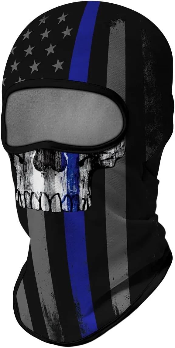 3D Balaclava Ski Mask Motorcycle Full Face Mask Outdoor Tactical Hood Headwear Mask Men Women for Halloween Cycling
