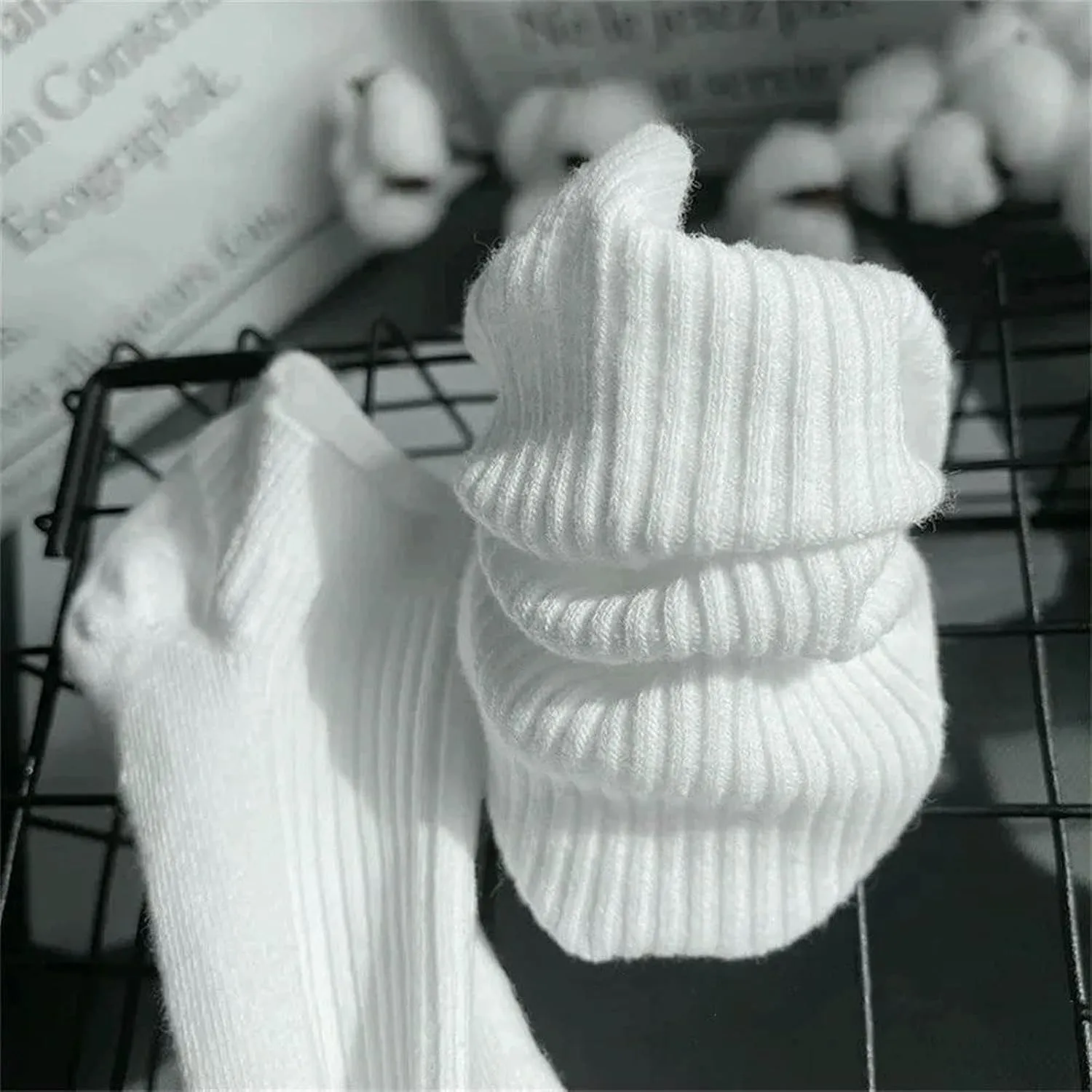 5 Pairs Women Summer Invisible Ankle Socks Sweat-Wicking Breathable Low Tube Boat Socks