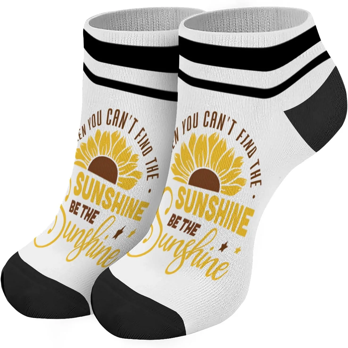 Always Bring Your Own Sunshine Mens Cotton Socks Crew Women Sock
