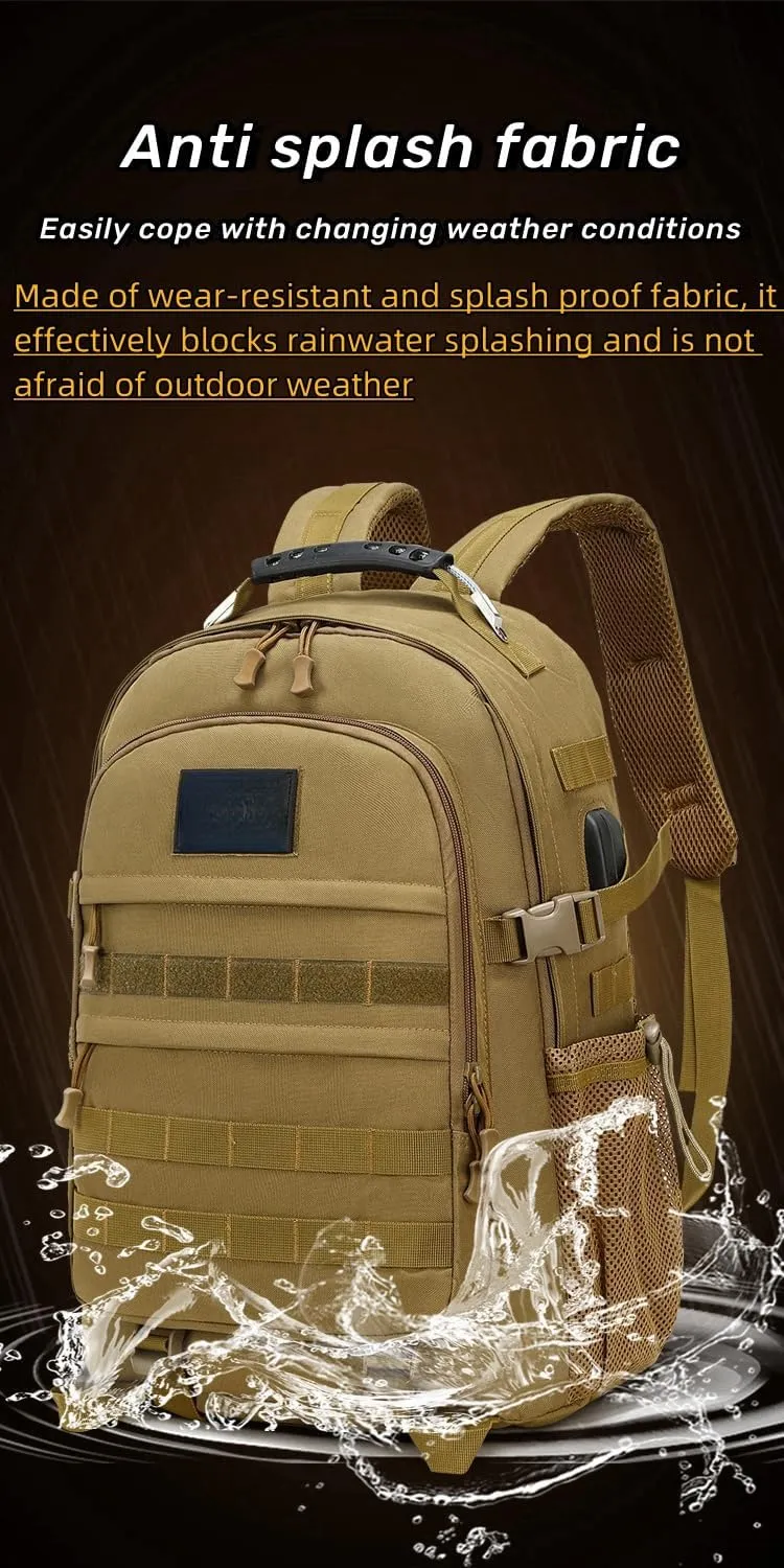 backpack (Light Brown, 18.5 Inches)