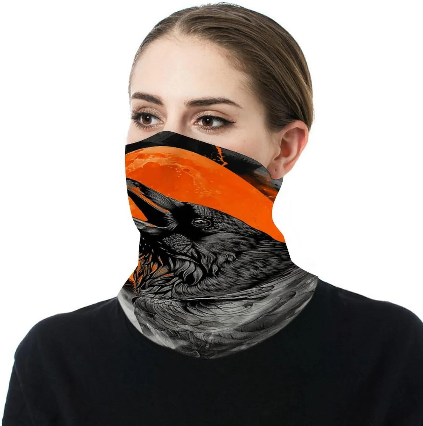Balaclava Comfortable Breathable Bald Eagle Neck Gaiter for Outdoor Sports (All-Season Use)