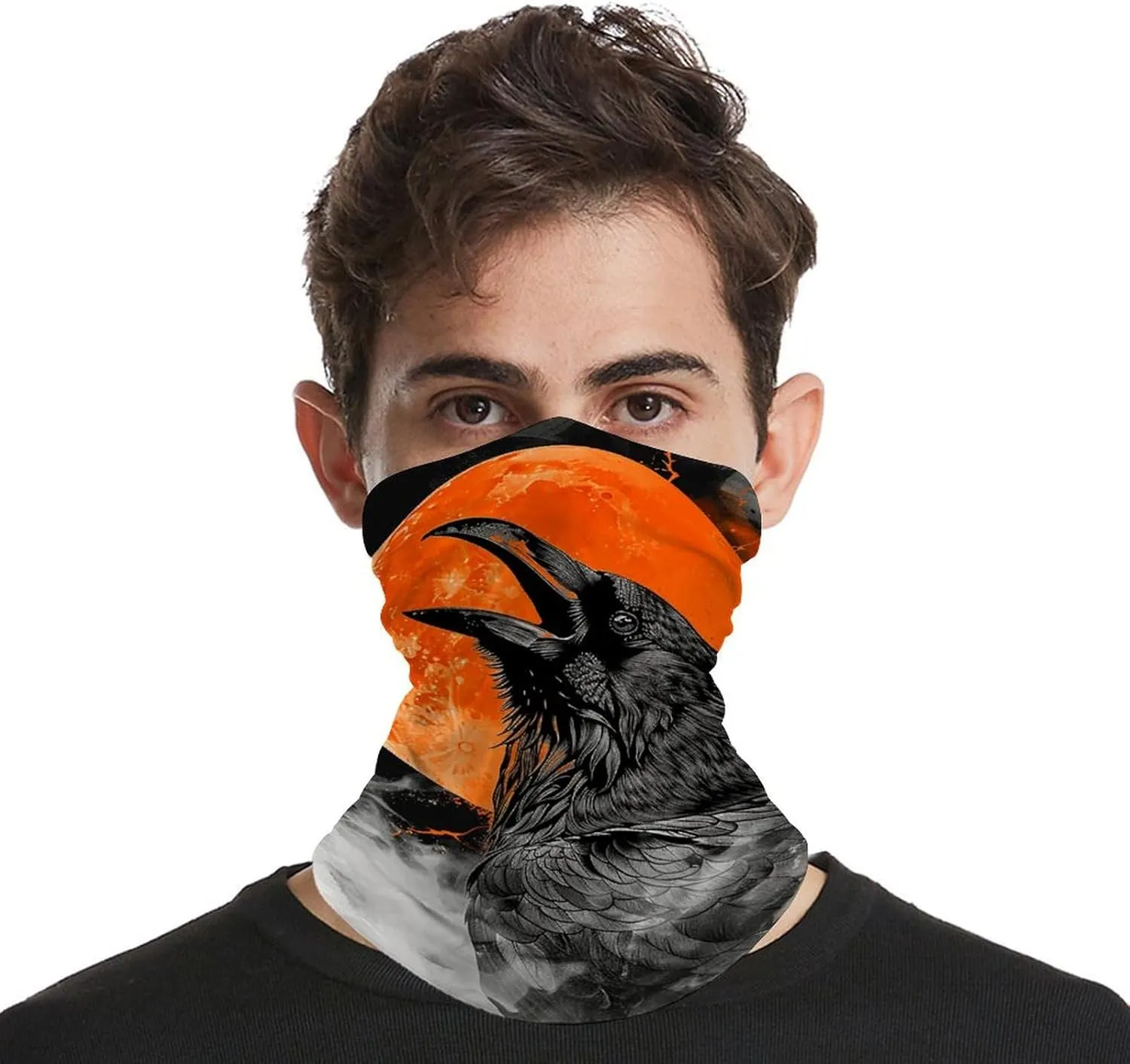 Balaclava Comfortable Breathable Bald Eagle Neck Gaiter for Outdoor Sports (All-Season Use)