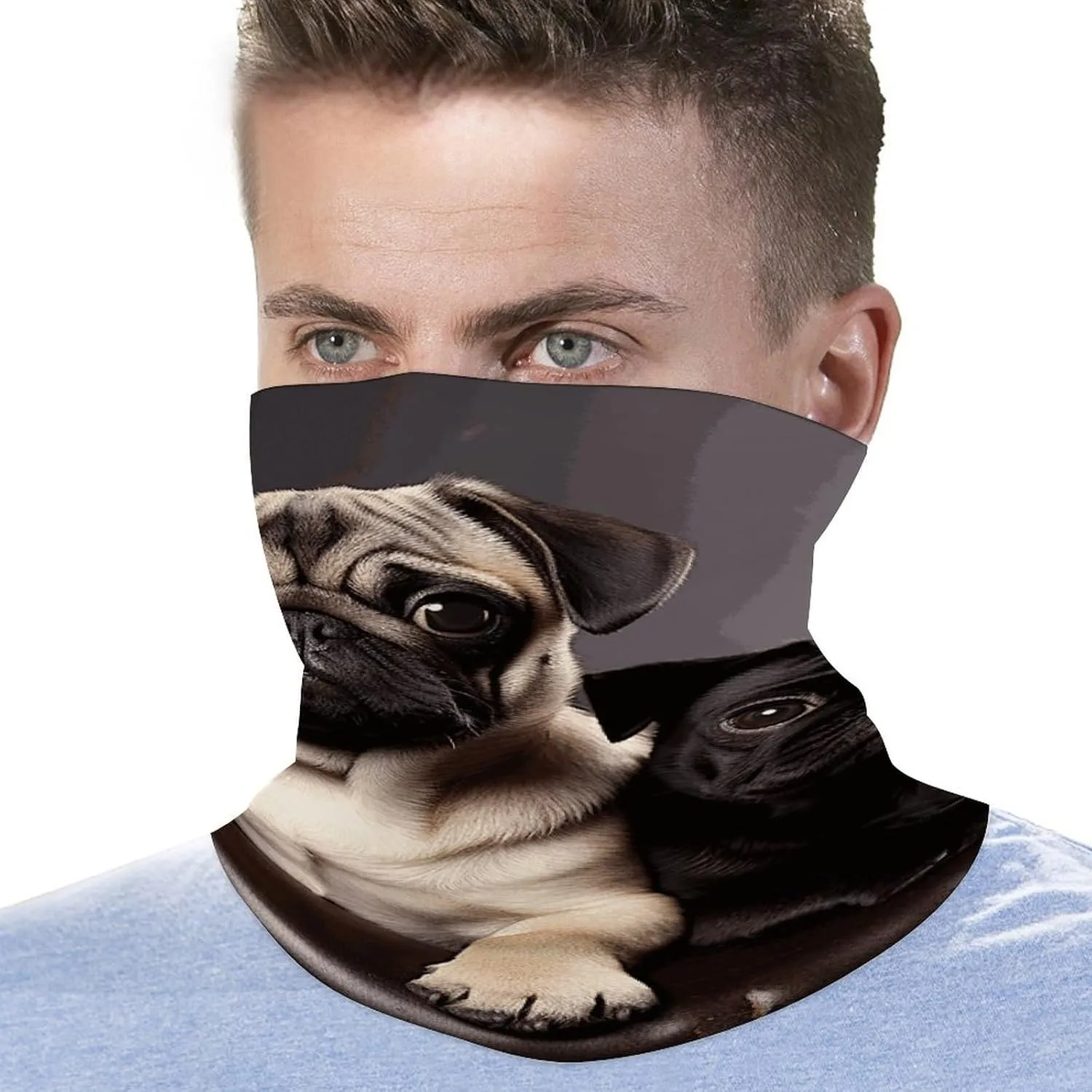 Balaclava Comfortable Breathable Demon Skull And Horns Neck Gaiter for Outdoor Sports (All-Season Use)