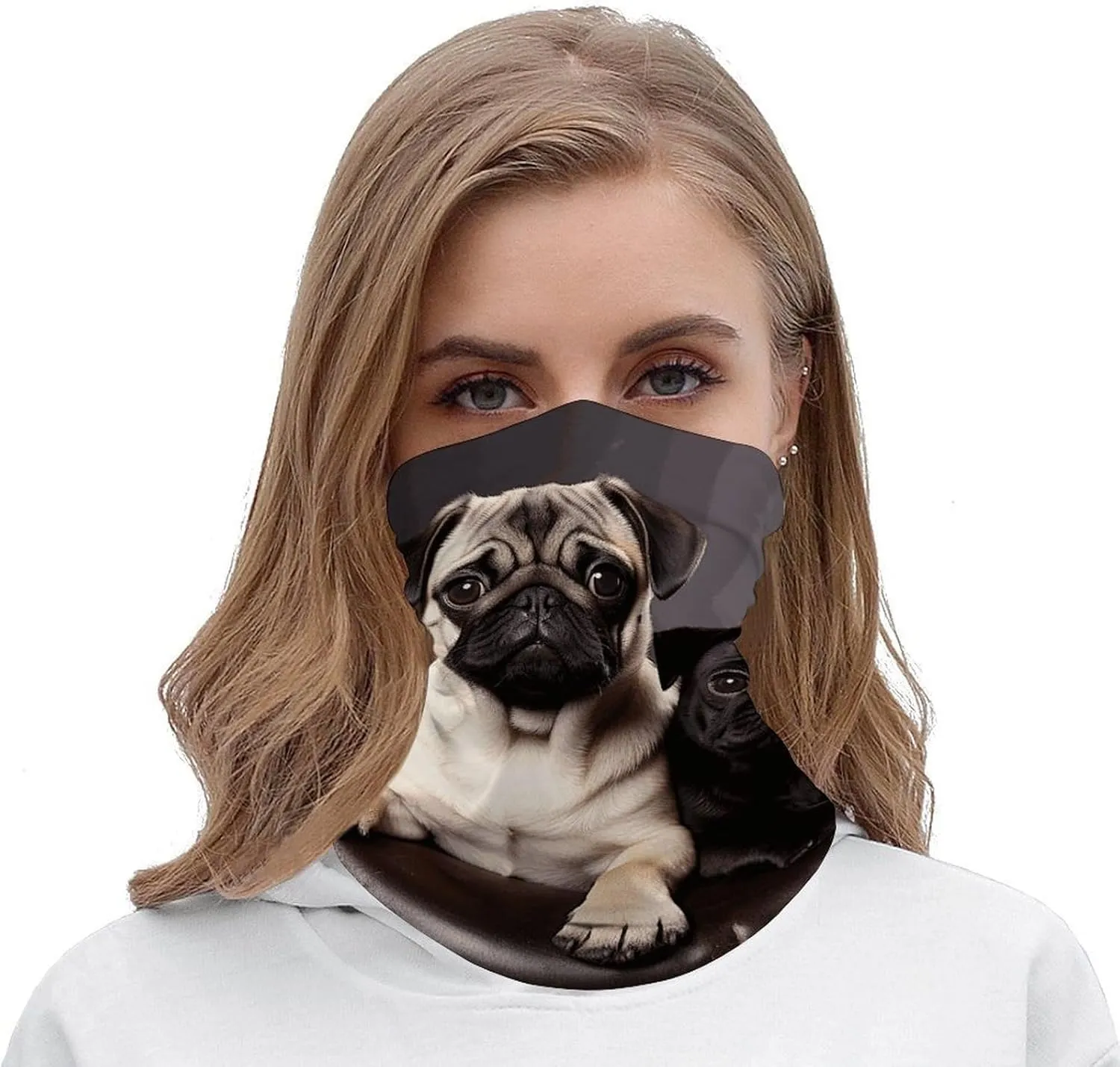 Balaclava Comfortable Breathable Demon Skull And Horns Neck Gaiter for Outdoor Sports (All-Season Use)