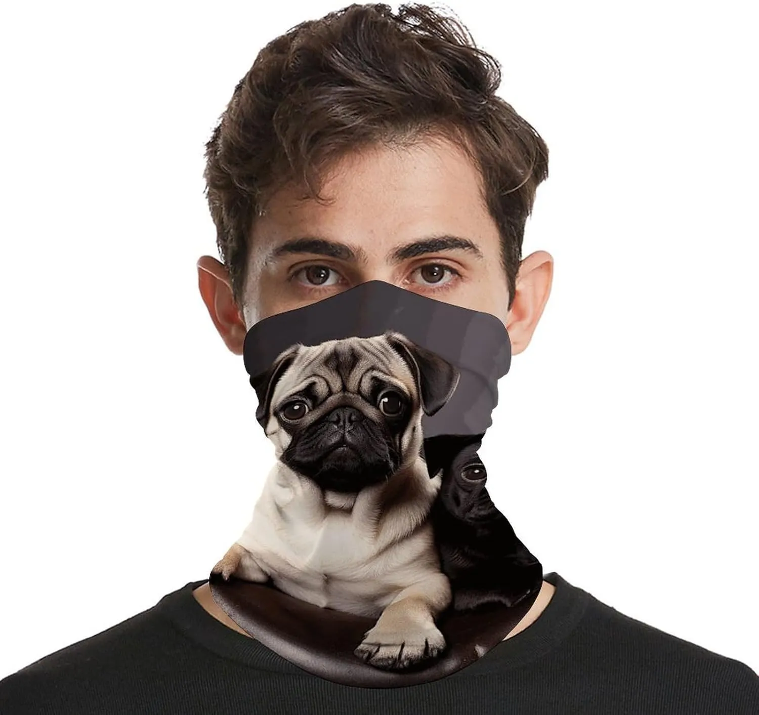 Balaclava Comfortable Breathable Demon Skull And Horns Neck Gaiter for Outdoor Sports (All-Season Use)
