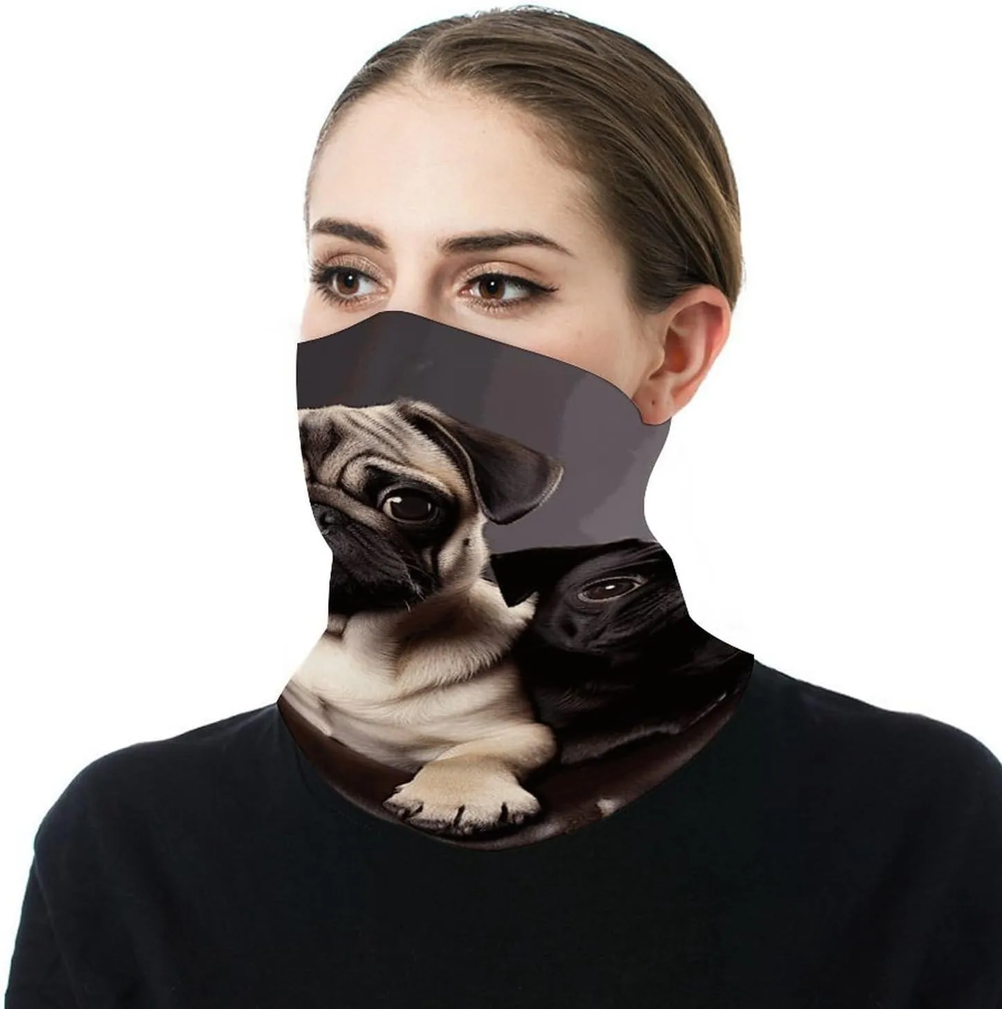 Balaclava Comfortable Breathable Demon Skull And Horns Neck Gaiter for Outdoor Sports (All-Season Use)
