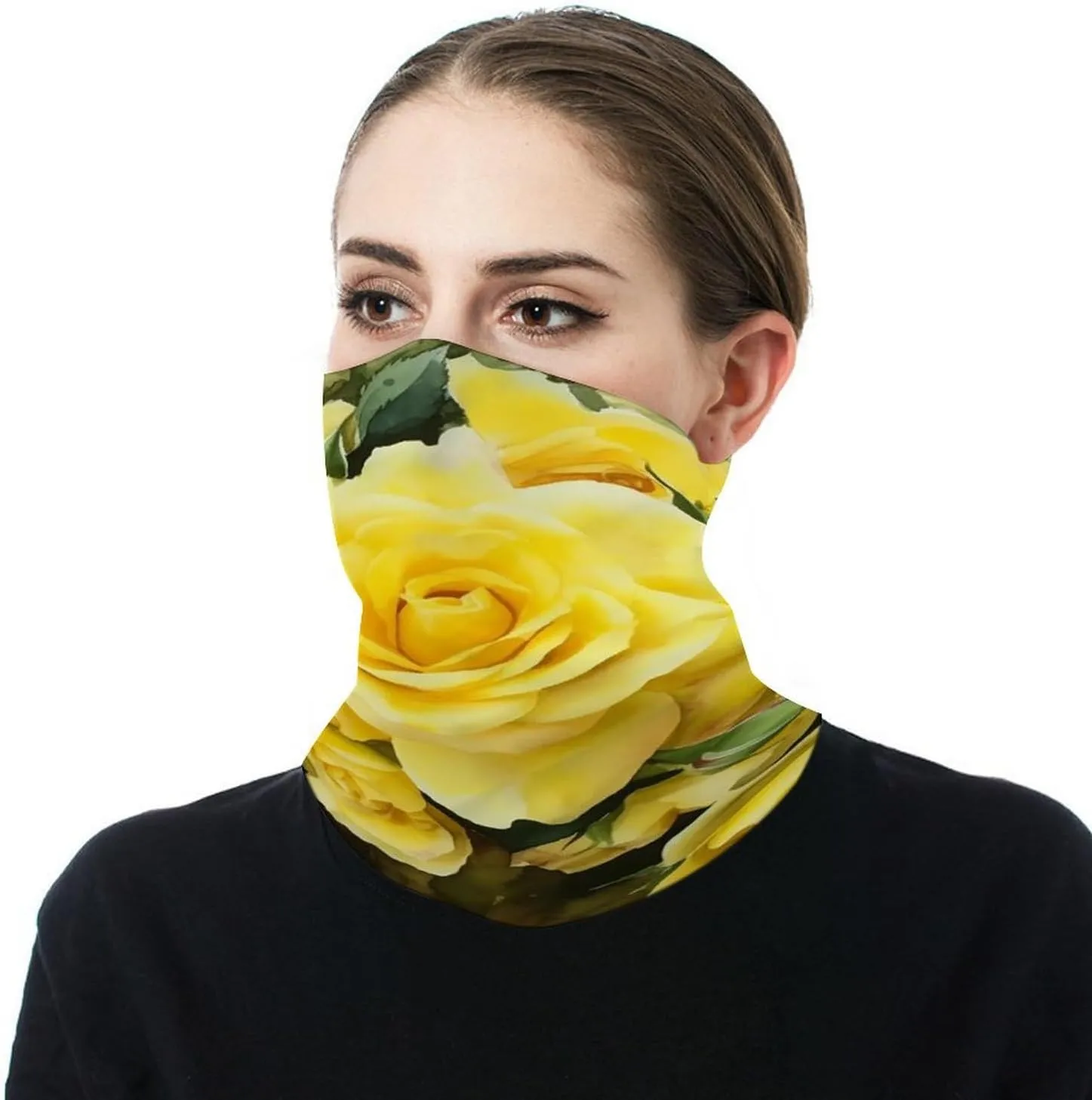 Balaclava Comfortable Breathable Leaves And Panther Neck Gaiter for Outdoor Sports (All-Season Use)