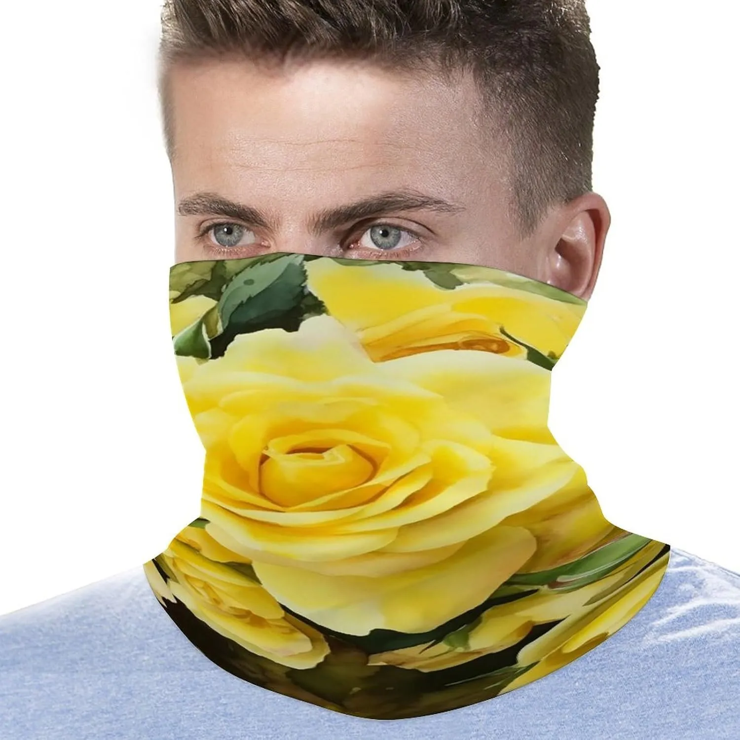 Balaclava Comfortable Breathable Leaves And Panther Neck Gaiter for Outdoor Sports (All-Season Use)