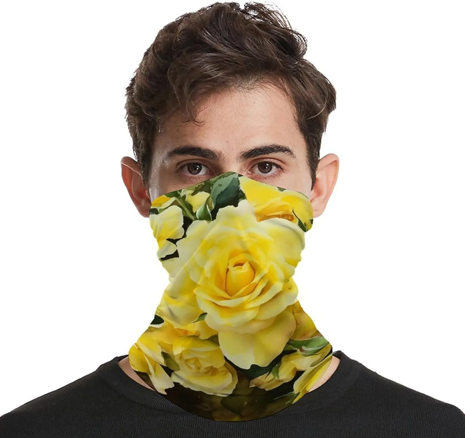 Balaclava Comfortable Breathable Leaves And Panther Neck Gaiter for Outdoor Sports (All-Season Use)