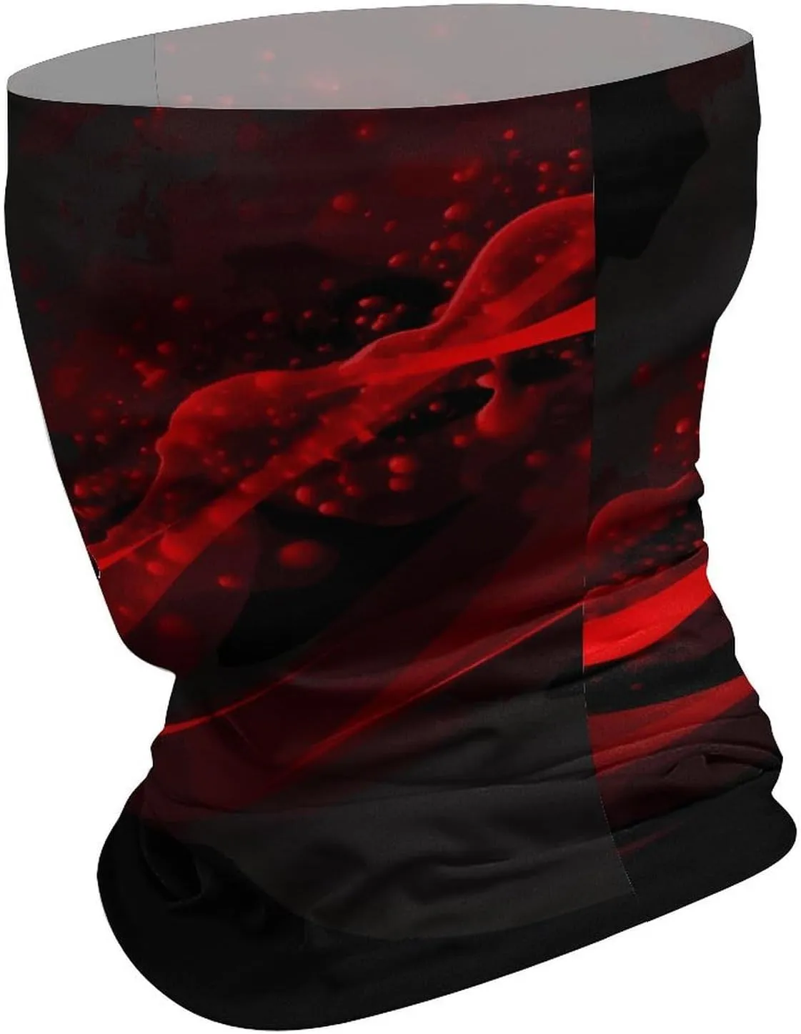 Balaclava Comfortable Breathable Microphone with Music Notes Neck Gaiter for Outdoor Sports (All-Season Use)