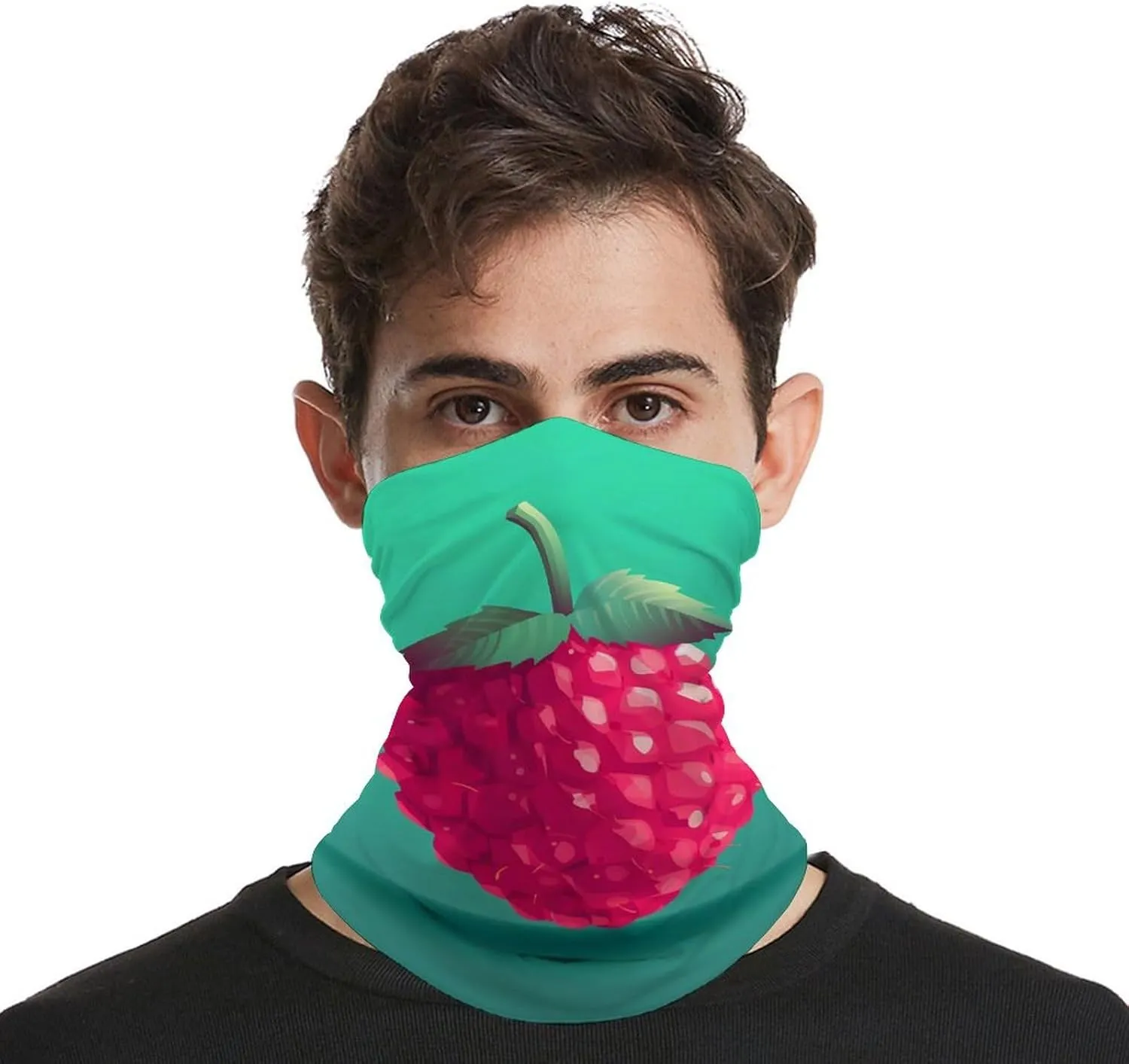 Balaclava Comfortable Breathable Purple Butterfly And Flower Neck Gaiter for Outdoor Sports (All-Season Use)