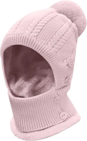 Balaclava Fleece Ski Mask for Men Women Winter Warm Face Masks Windproof Thermal Scarf Cold Weather Hat Neck Warmer