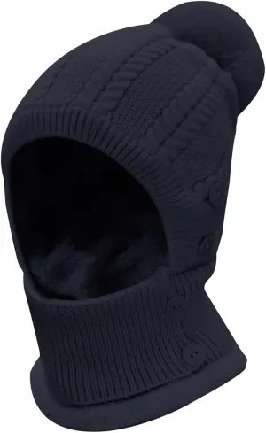 Balaclava Fleece Ski Mask for Men Women Winter Warm Face Masks Windproof Thermal Scarf Cold Weather Hat Neck Warmer