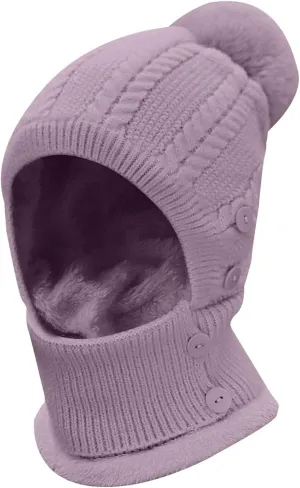 Balaclava Fleece Ski Mask for Men Women Winter Warm Face Masks Windproof Thermal Scarf Cold Weather Hat Neck Warmer