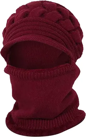 Balaclava Ski Face Mask for Men Women, Thermal Neck Protection, Breathable Face Cover Cap Scarf for Winter Hat Scarf