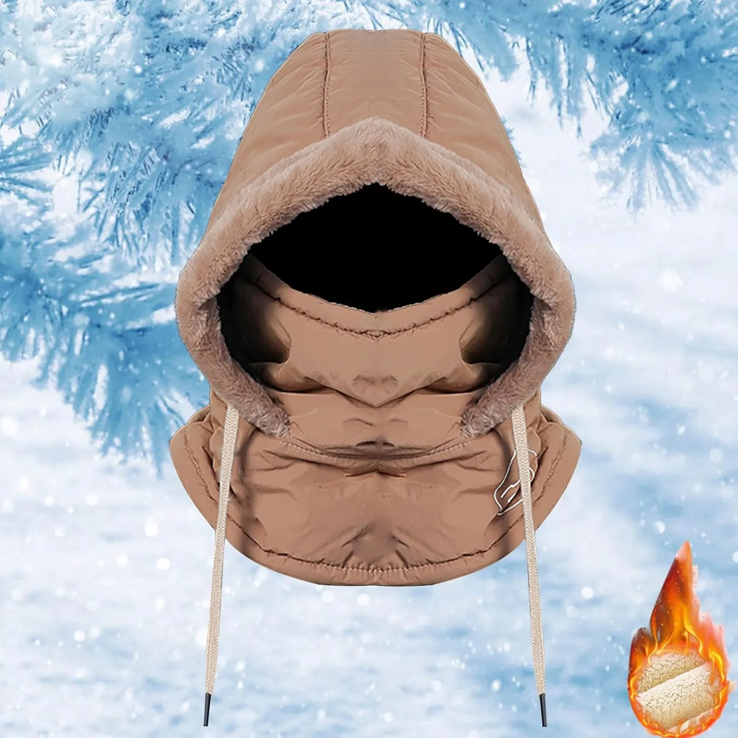 Balaclava Ski Mask Windproof Thermal Warm Winter Face Mask for Men Women Full Face Cover for Cold Weather Skiing