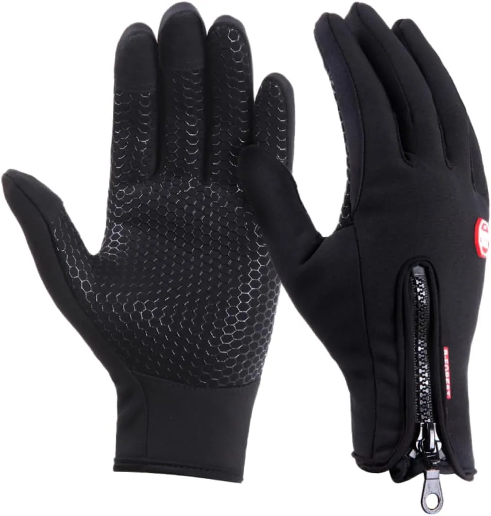 BESPORTBLE Touch Screen Warm Gloves Winter Men's Windproof Gloves for Touchscreen Anti-Slip