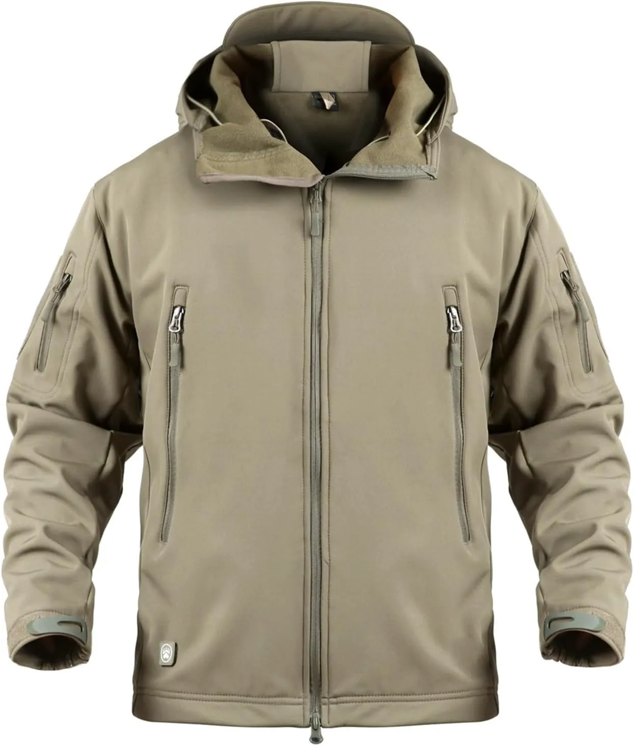 Blyo Waterproof Thermal Jacket Men's Tactical Jacket, Waterproof Thermal Jacket, Military Tactical Rain Jackets (Khaki,XL)