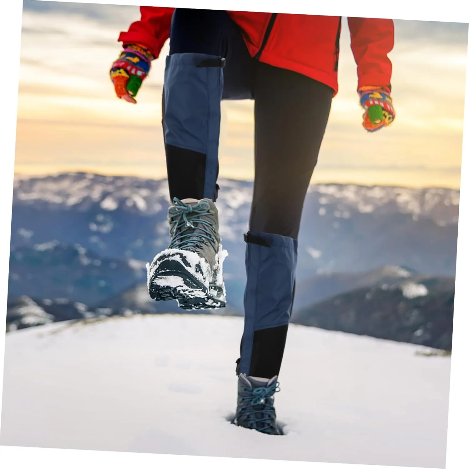Boots Waterproof Leg Gaiters Hiking Trekking Hiking Boot Gaiters Snow Legging Gaiters Unisex Boot