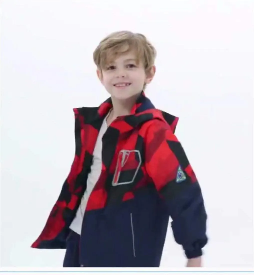 Boys Girls Rain Jackets Waterproof Lightweight Hooded Raincoats Lined Softshell Windbreakers for Kids