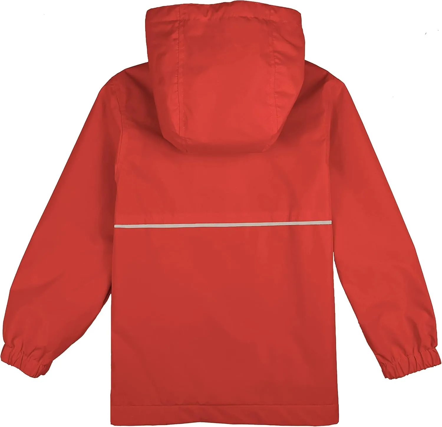 Boys Rain Jackets Lightweight Waterproof Hooded fleece Raincoats Windbreakers for Kids