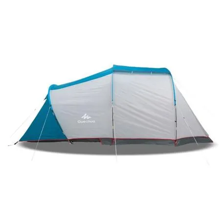 Camping tent with poles - arpenaz 4.1 - 4 person - 1 bedroom
