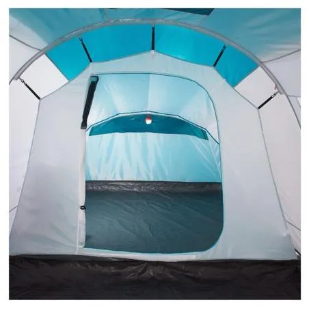 Camping tent with poles - arpenaz 4.1 - 4 person - 1 bedroom