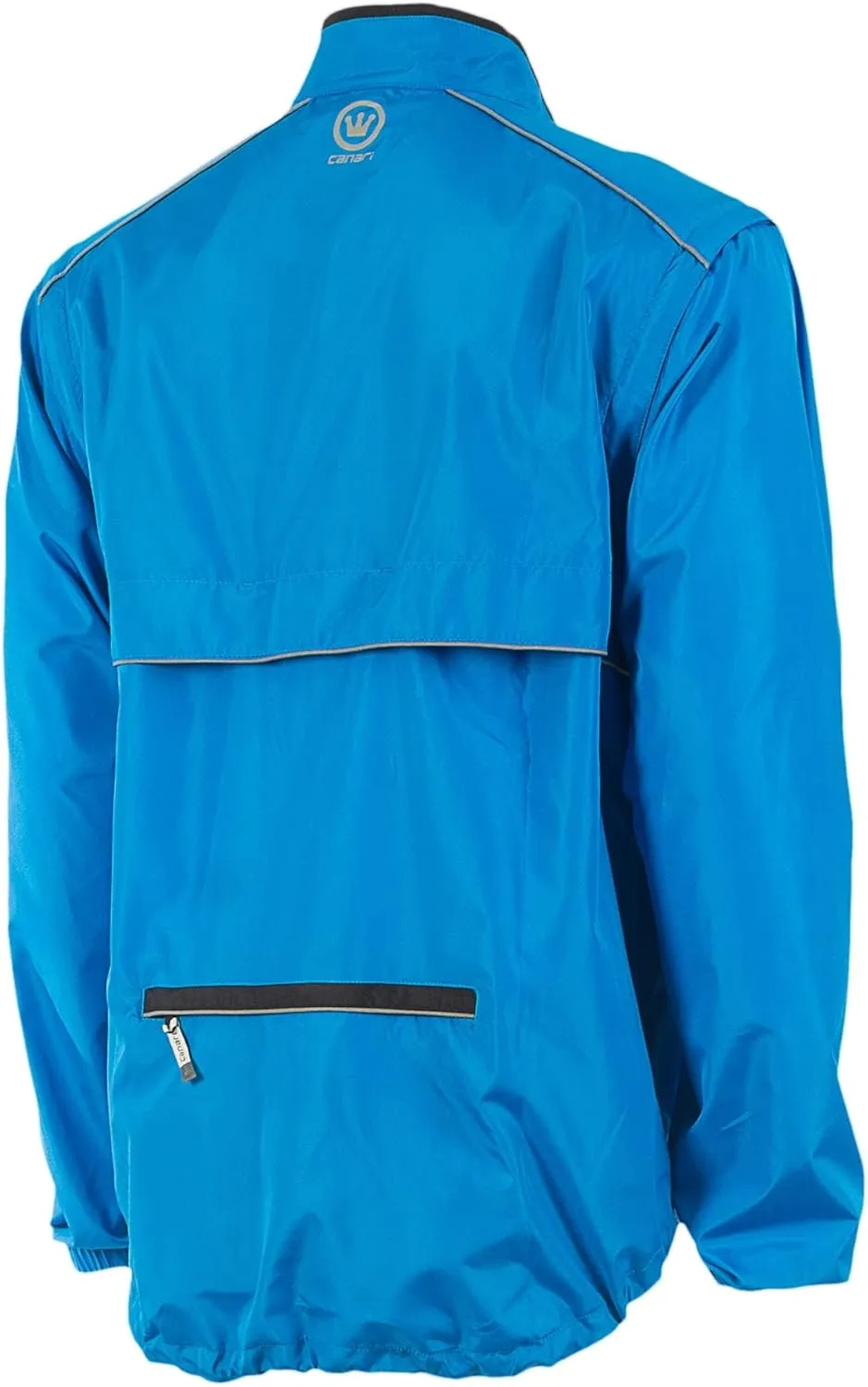 CANARI Men's Eclipse Convertible Polyester Winter Jacket with Removable Sleeves
