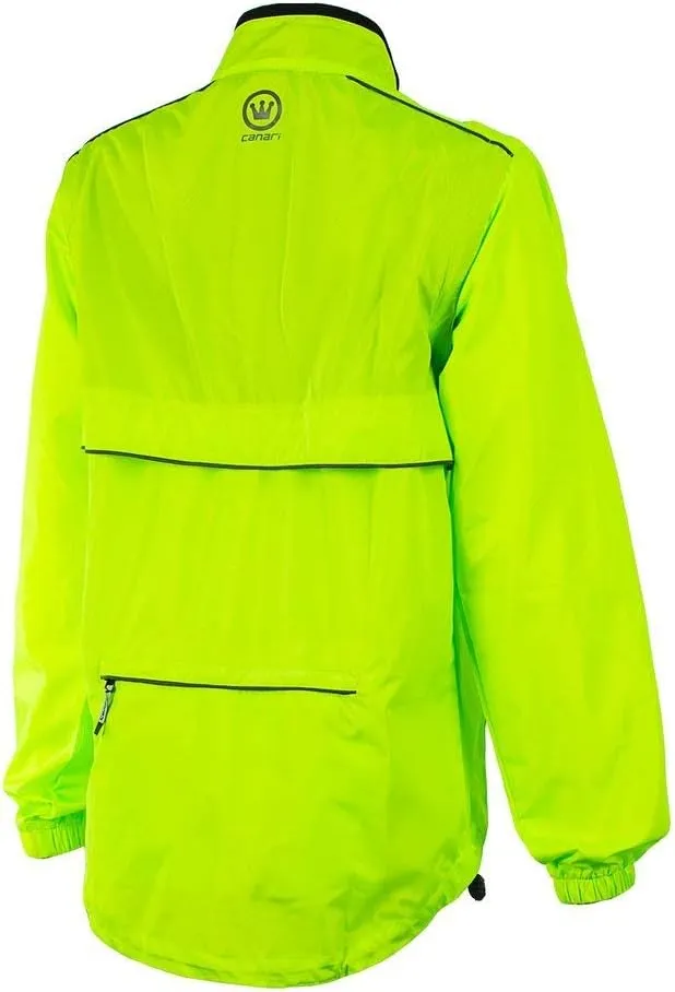 CANARI Men's Eclipse Convertible Polyester Winter Jacket with Removable Sleeves