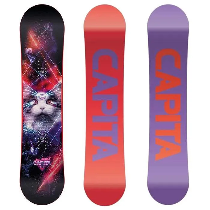 CAPiTA Jess Kimura Mini Snowboard - Girls' 2025|approachable for all levels of sideways shredders