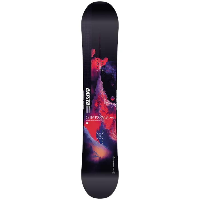 CAPiTA Outerspace Living Snowboard – Men's 2025|Lightweight, versatile, all terrain ride
