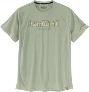 Carhartt Men's Force Relaxed Fit Midweight Short-Sleeve Logo Graphic T-Shirt