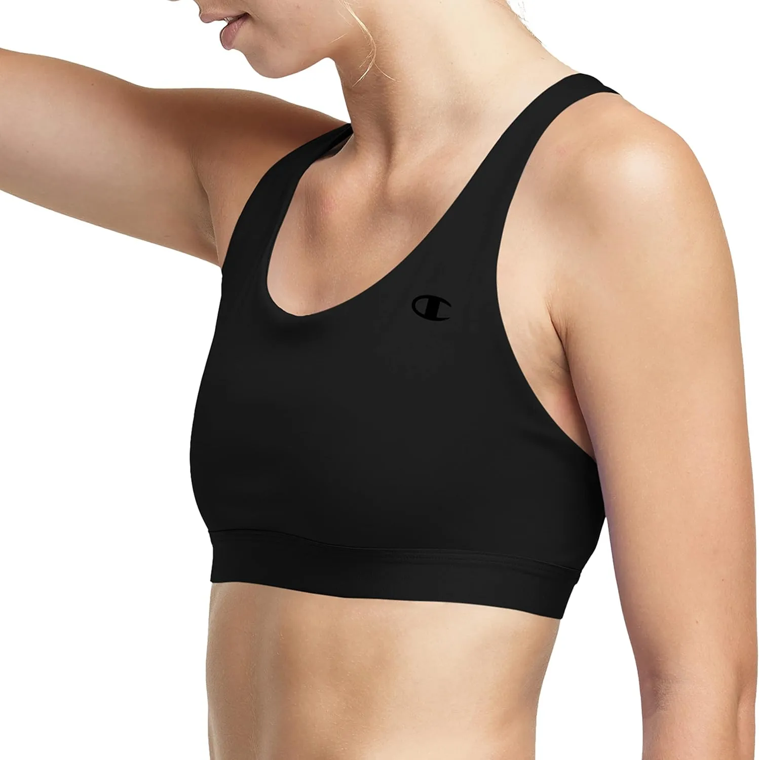 Champion Women's Sports Bra, Absolute, Moisture Wicking Bra, Moderate Support Sports Bra