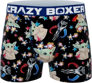CRAZYBOXER Men's Underwear The Mandalorian Breathable Anti Slip Waistband Premium Boxer Brief