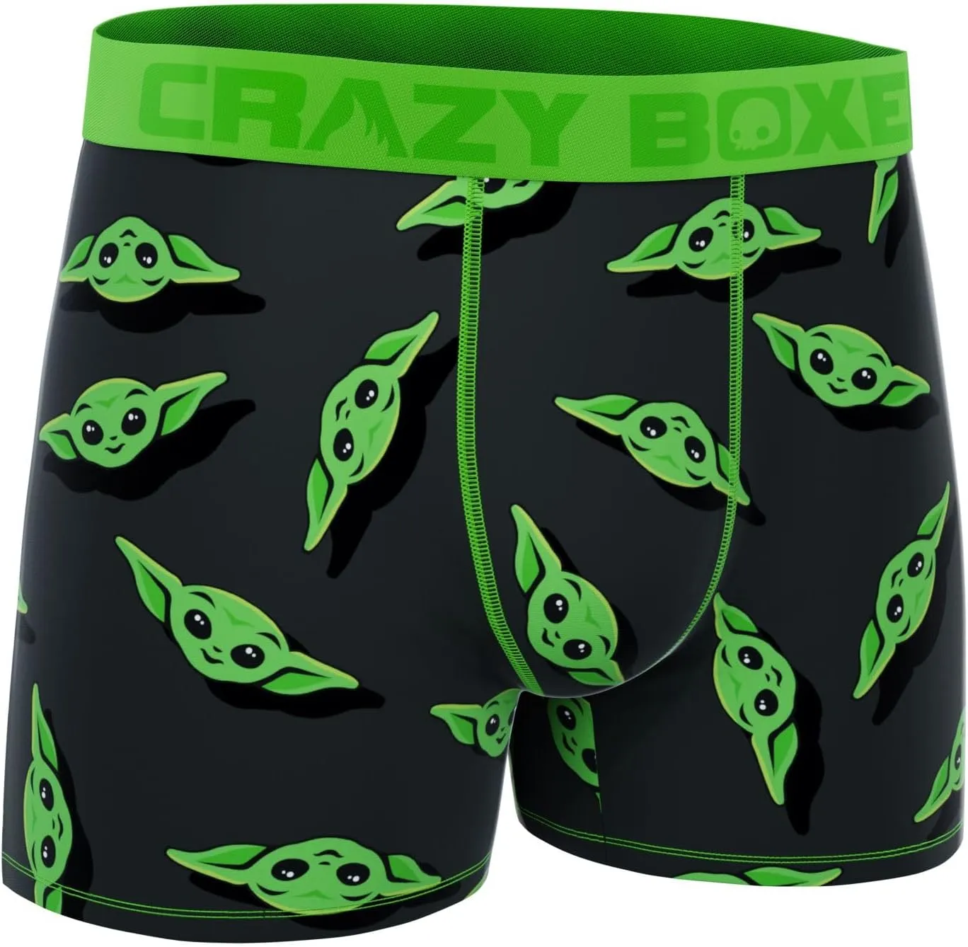 CRAZYBOXER Men's Underwear The Mandalorian Breathable Anti Slip Waistband Premium Boxer Brief