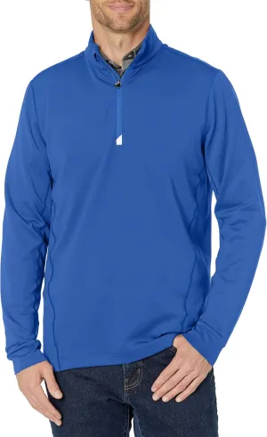 Cutter & Buck Men's Moisture Wicking Drytec UPF 50  Traverse Half Zip Pullover