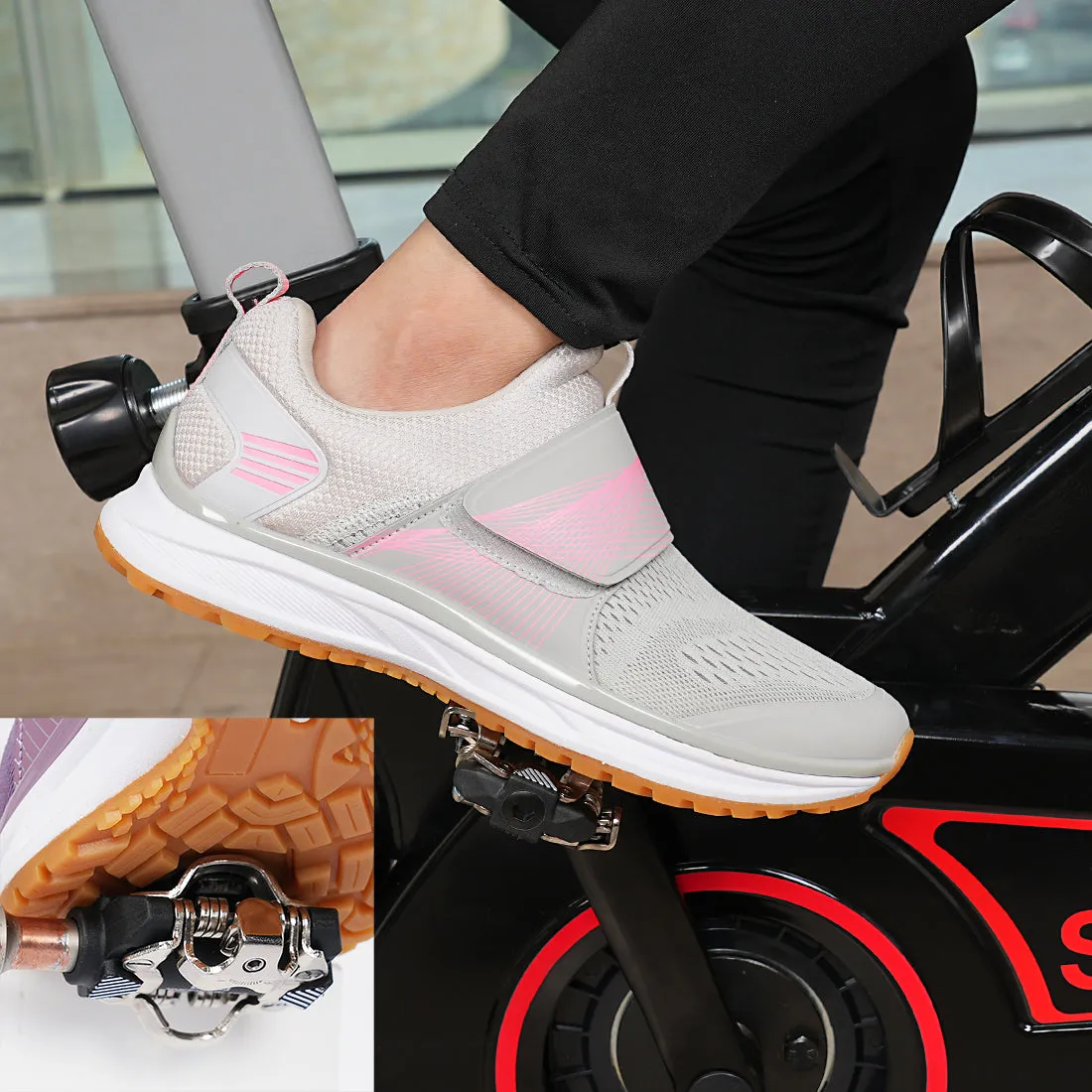 Cycling Shoes-Grey