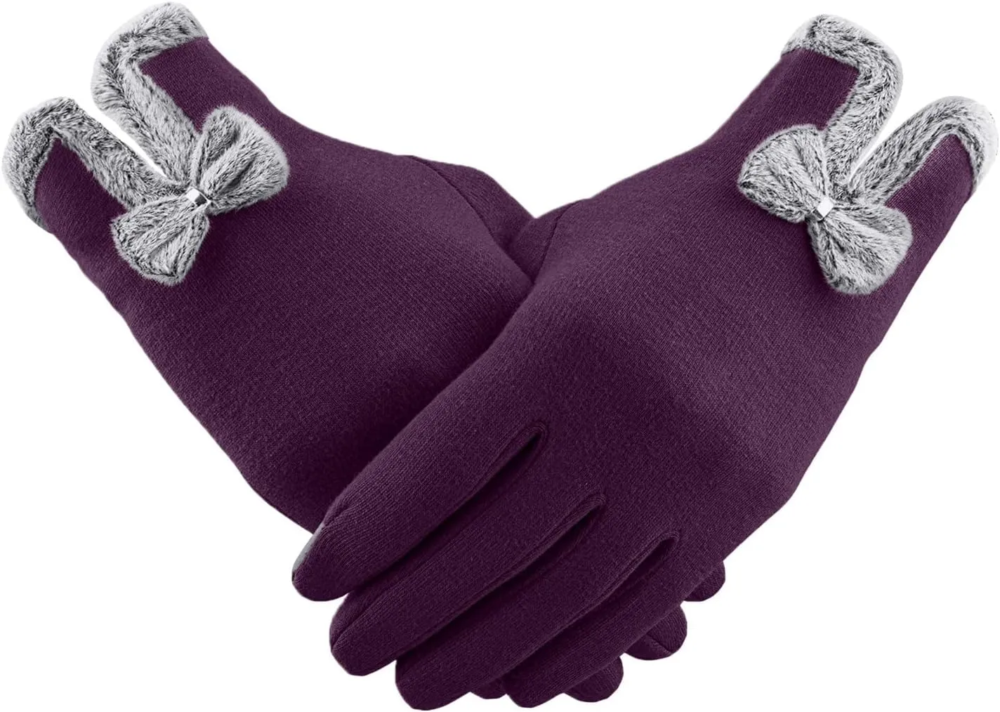 Girls Comfortable Mittens Winter Gloves Warm Touchscreen Gloves Windproof Glove for Women Girls Ladies Winter