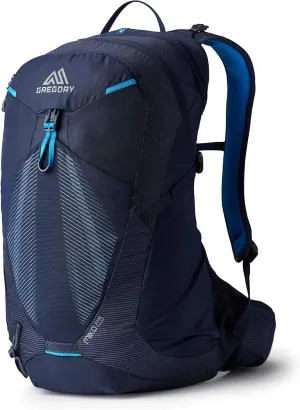 Gregory Miko 25L Unisex Day Hiking Backpack, Ventilated Backpanel, Built-In Hydration Attachment for Water Bladder (Reservoir Not Included), One Size Fits All, Volt Blue
