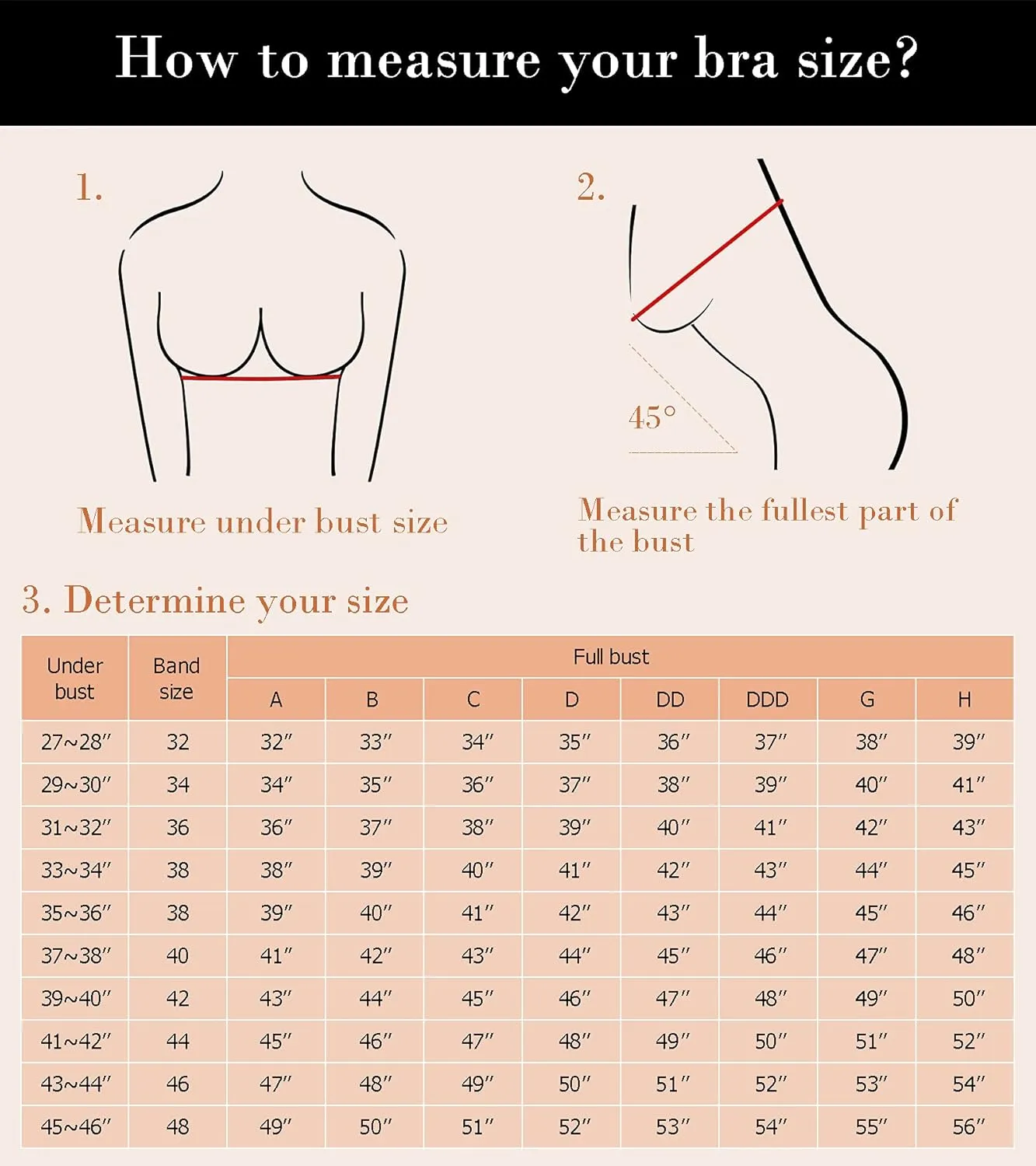 HACI Push Up Strapless Bra for Women Anti-Slip Padded Wireless Stay Put