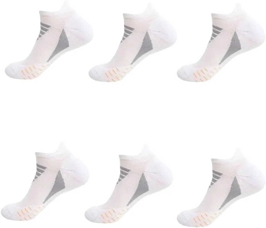 Hywellstore Men's Thick Padded Athletic Ankle Socks, Hywellstore Men's Thick Padded Running Ankle Socks