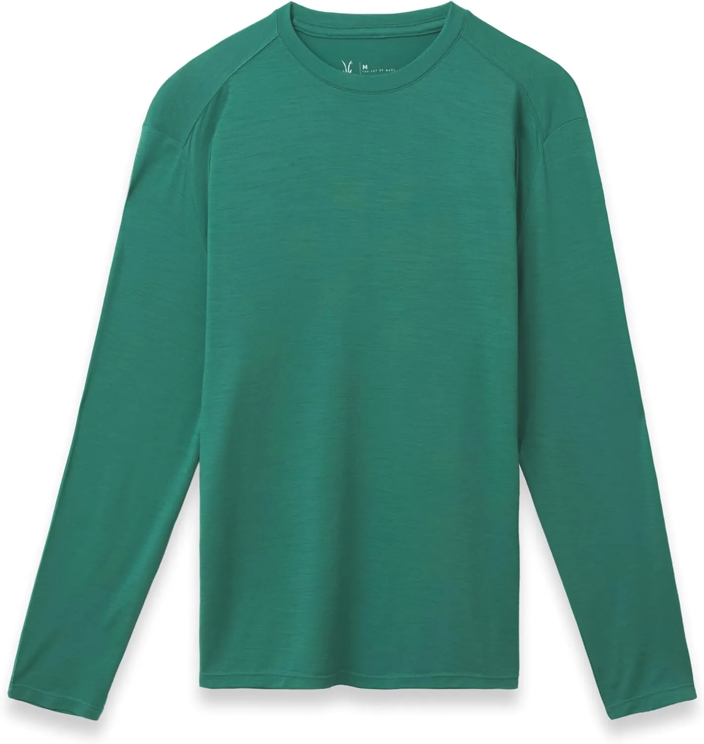 IBEX Merino Wool Men's Goat Long Sleeve Crew | Lightweight Regular Fit Crewneck T-Shirt for Hiking, Workout & Everyday Wear