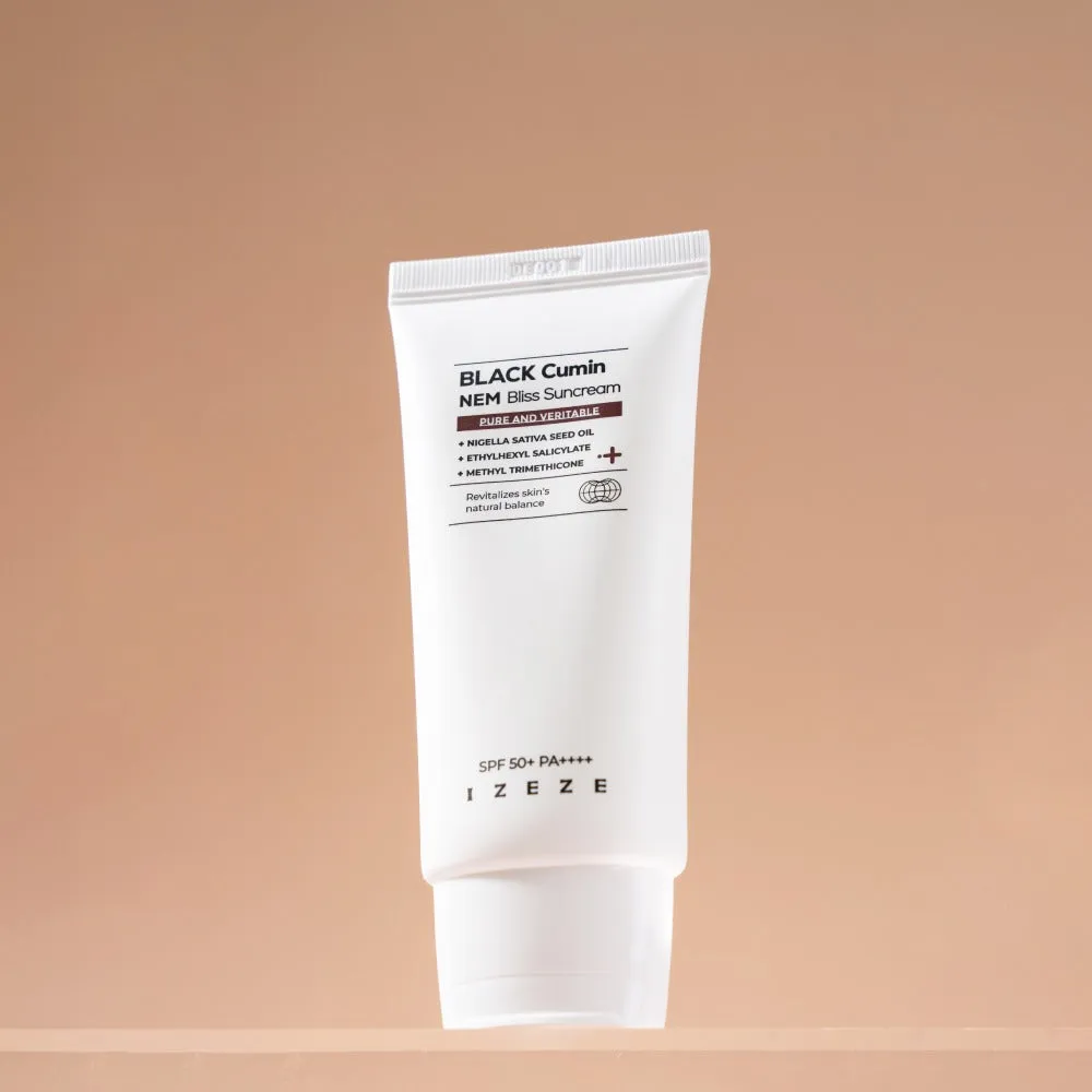 IZEZE Black Cumin Nem Bliss Sun cream كريم واقي الشمس من ايزيز