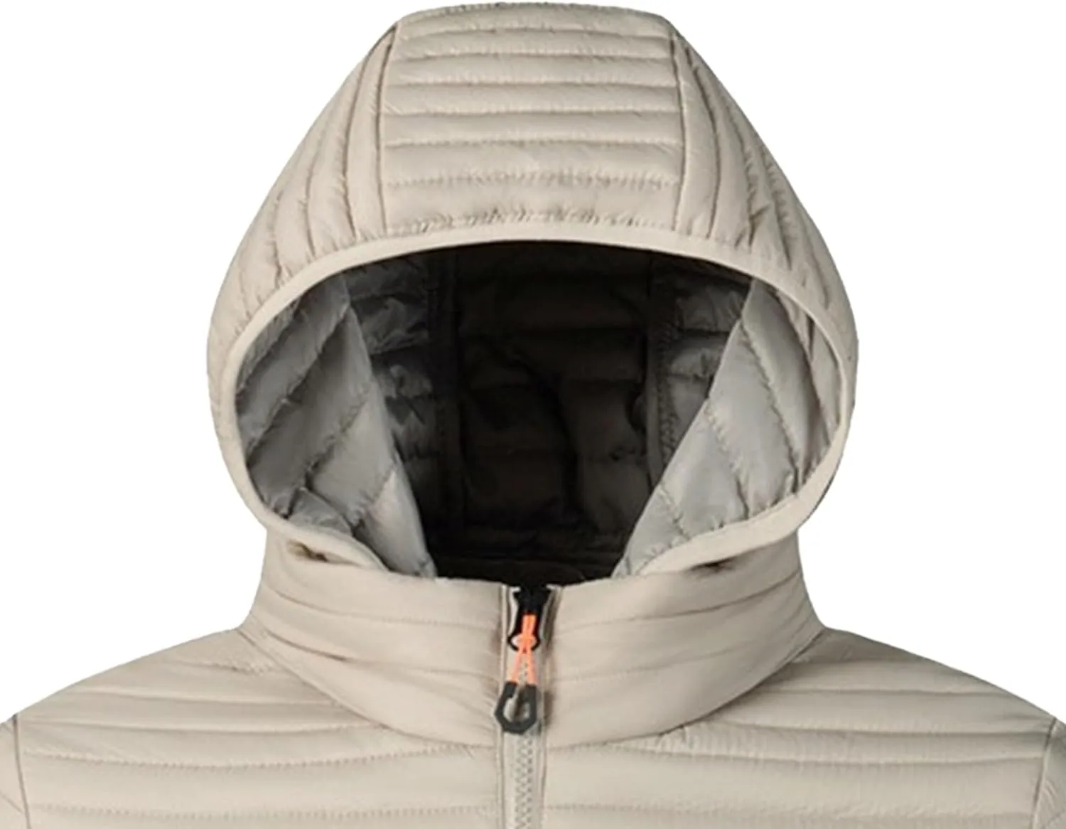 JEKE-DG Men's Zipper Casual Thermal Puffer Jacket Solid Winter Warm Down Coat Thermal Lightweight Bubble Coat