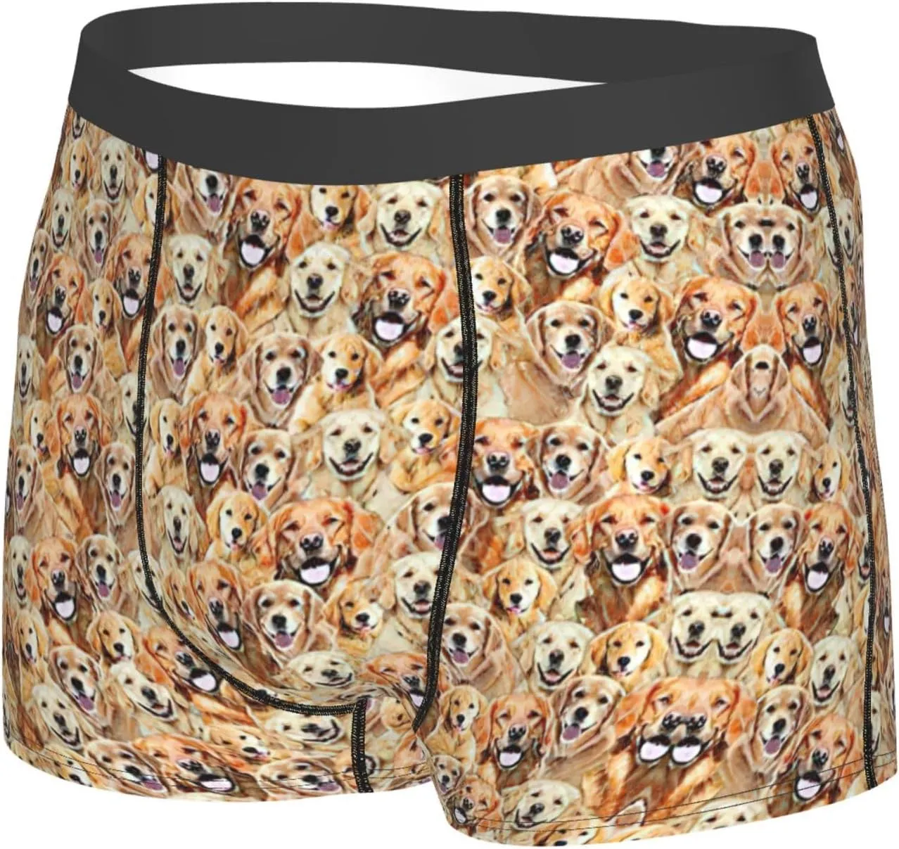 labrador retriever Dogs Boxer Briefs, Moisture Wicking & Breathable,Underwear for Men