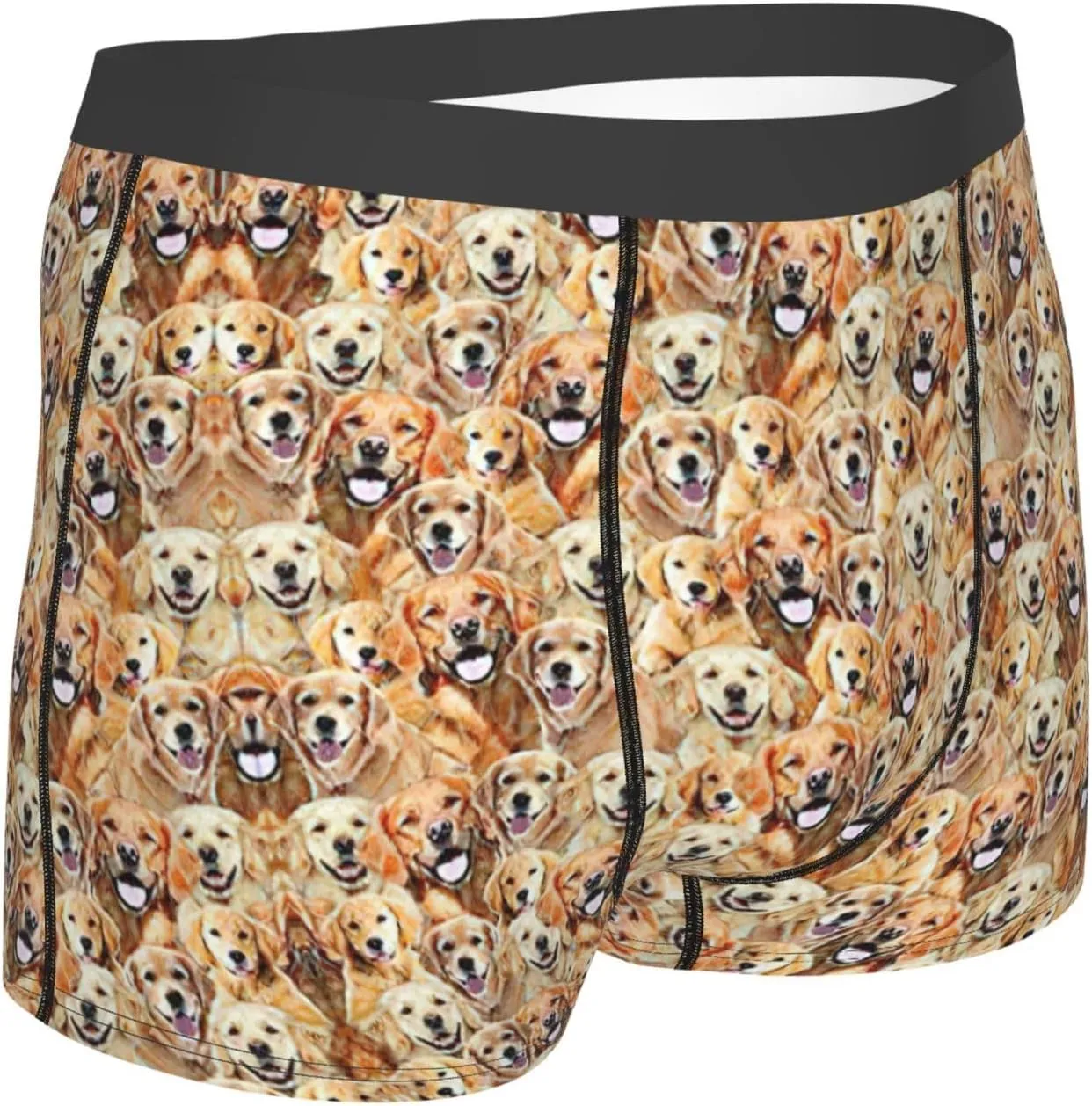 labrador retriever Dogs Boxer Briefs, Moisture Wicking & Breathable,Underwear for Men