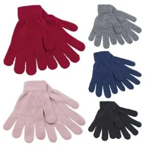 Ladies Thermal Magic Gloves Assorted Colour - Case of 12