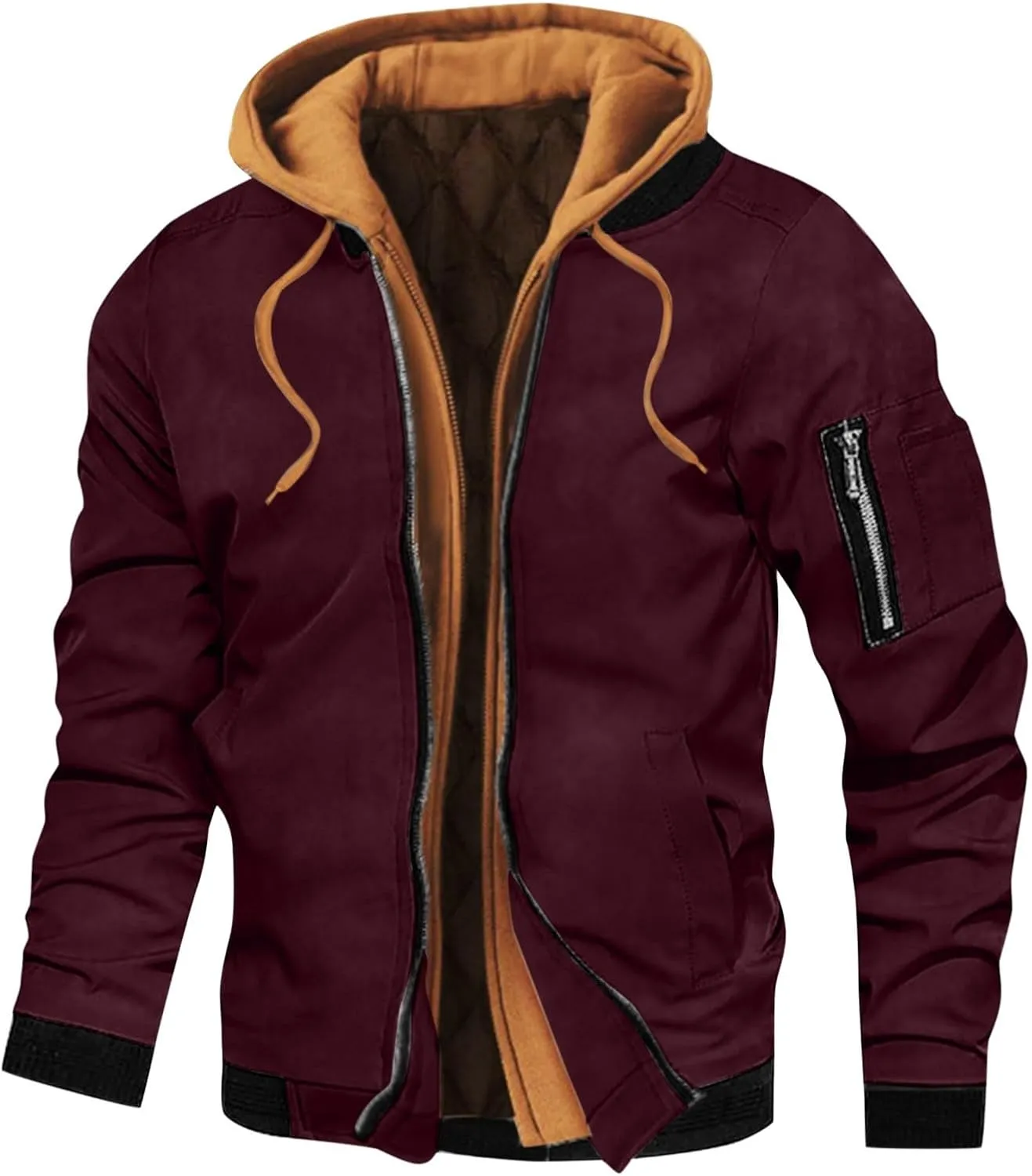 LCMTWX Mens Flannel Jacket Fleece Pullover Sweatshirt Jacket Button Collar Warm Sweater Coat Fleece Button Down Jackets